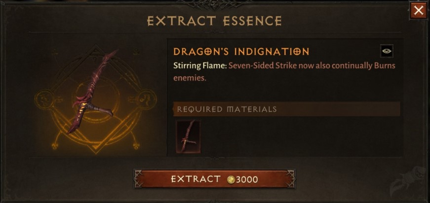 Required Material for extraction of essence