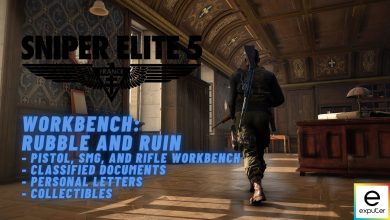 Sniper Elite 5 workbench: Rubble and Ruin