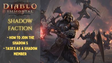 Shadow Faction in Diablo Immortal