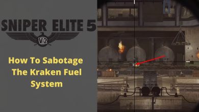 How To Sabotage The Kraken Fuel System Sniper Elite 5