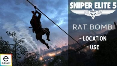 Rat bomb in Sniper Elite 5