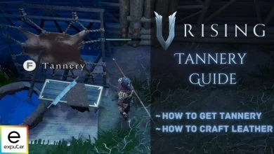 How To Get & Craft Leather V Rising Tannery