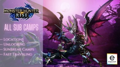 Monster Hunter Rise All Sub Camps