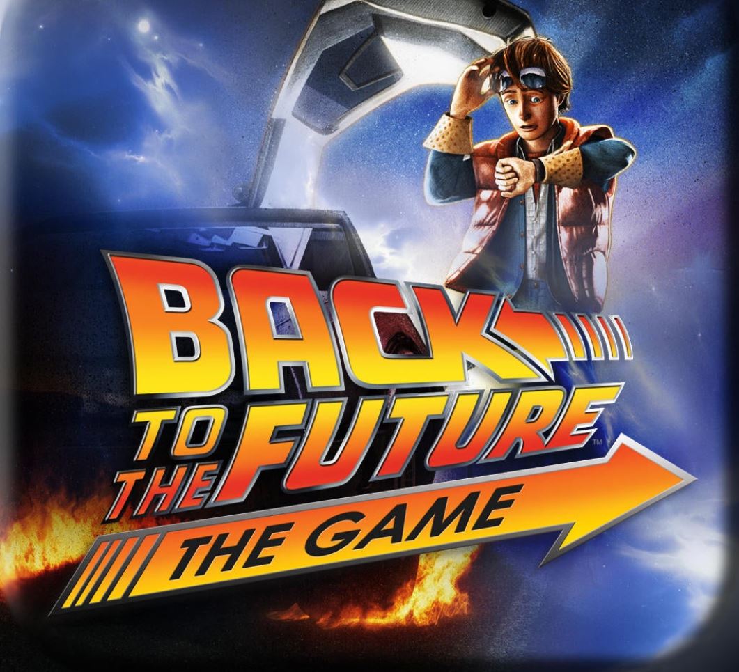 Back to the Future Game Cover Wallpaper