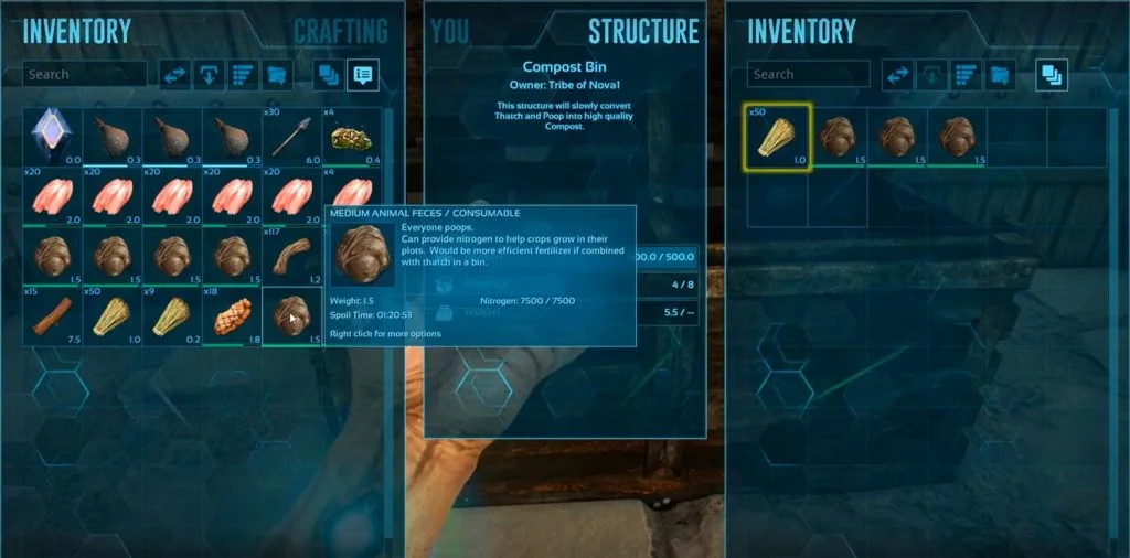 Crafting Inventory 