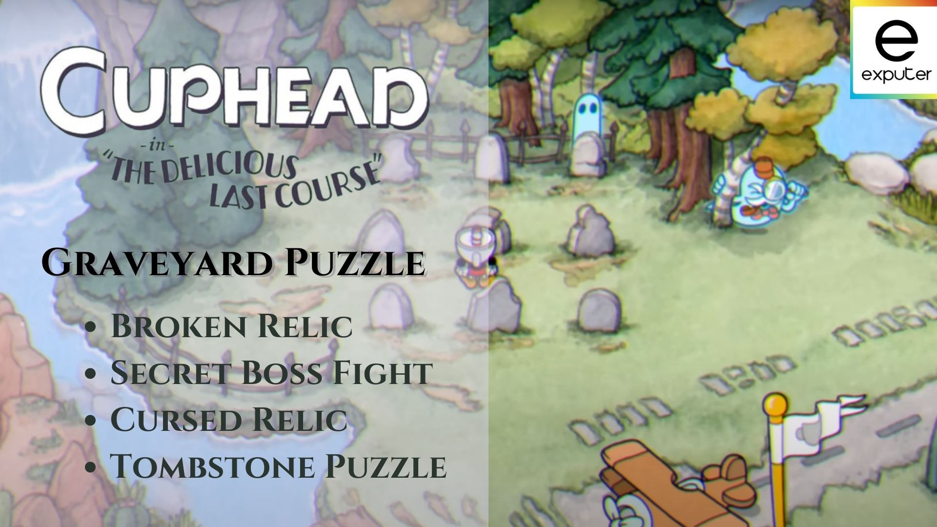 Cuphead Graveyard Puzzle Guide