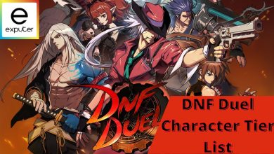 Tier List for DNF Duel Characters