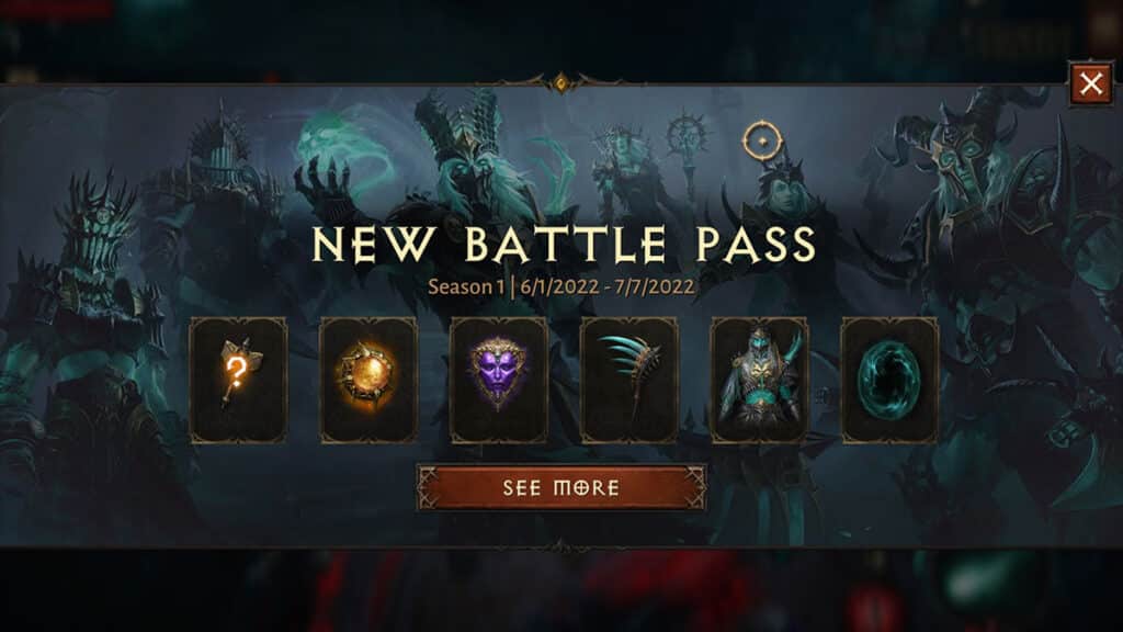 Battle pass rewards 