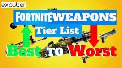 Featured Image for Fortnite Weapons Tier List