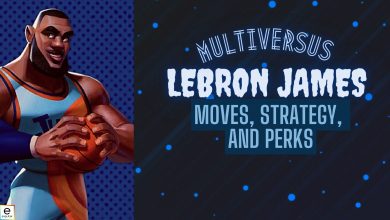 LeBron James Basketball player Multiversus game crossover