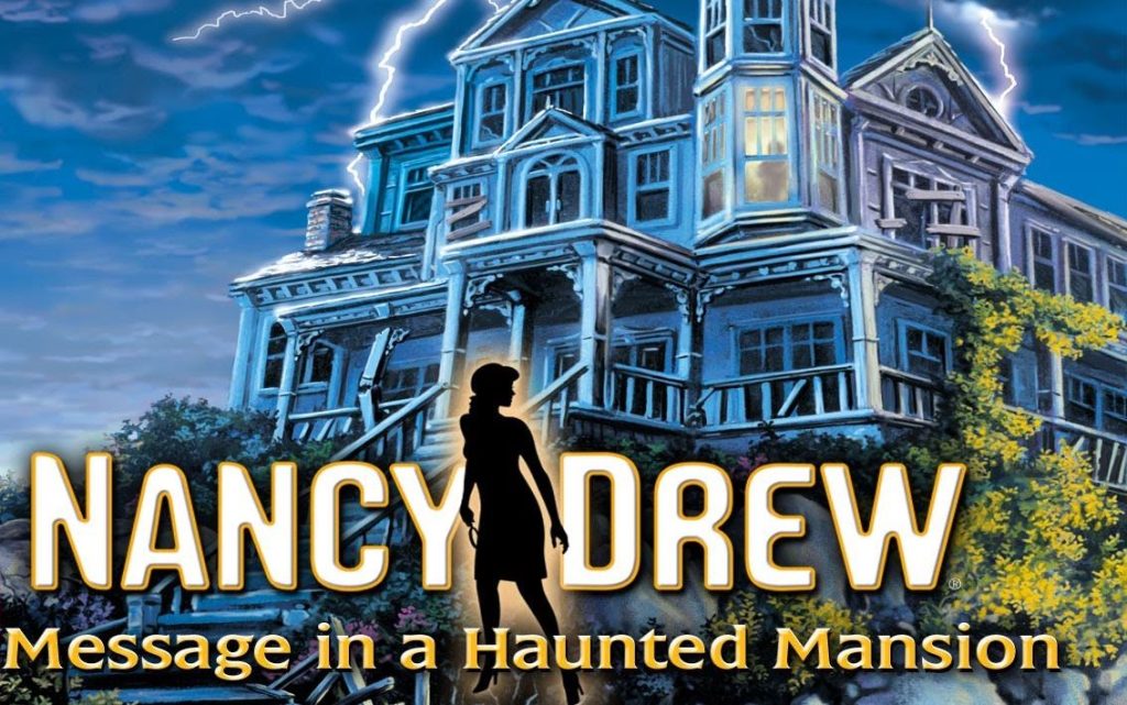 Nany Drew Best Games Message in a haunted mansion