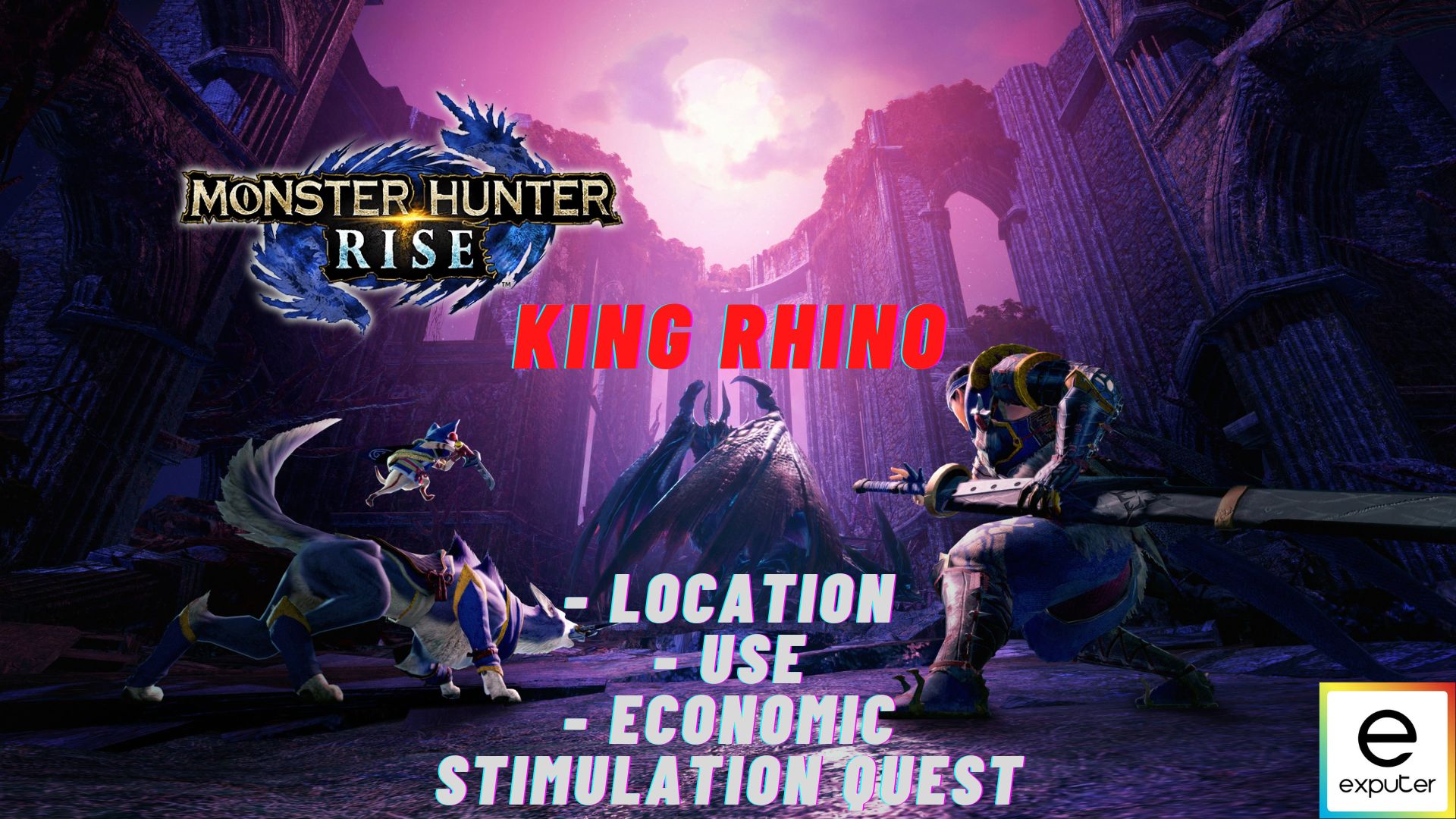 King Rhino in Monster Hunter Rise