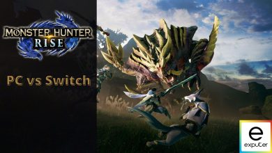 PC vs Switch Comparison Monster Hunter Rise