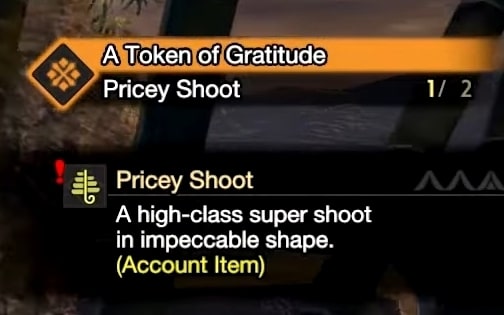 pricey shoot item in Monster Hunter Rise