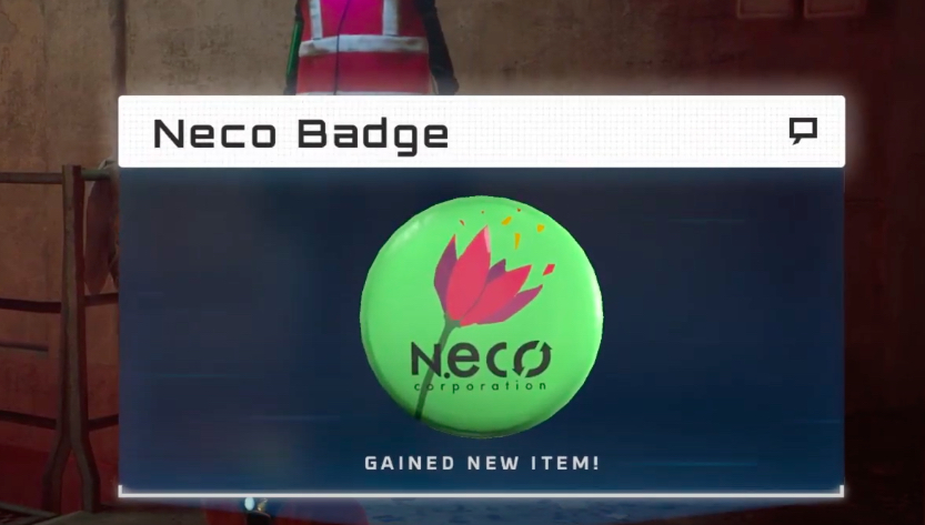 Stray Neco Badge