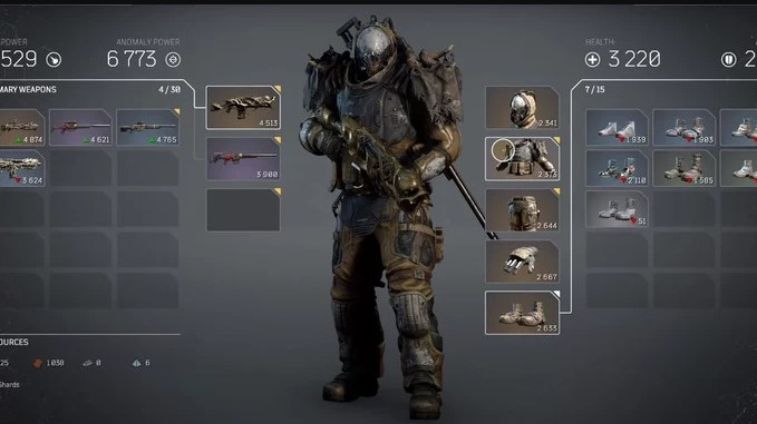 Seismic Commander Armor Set in Outriders