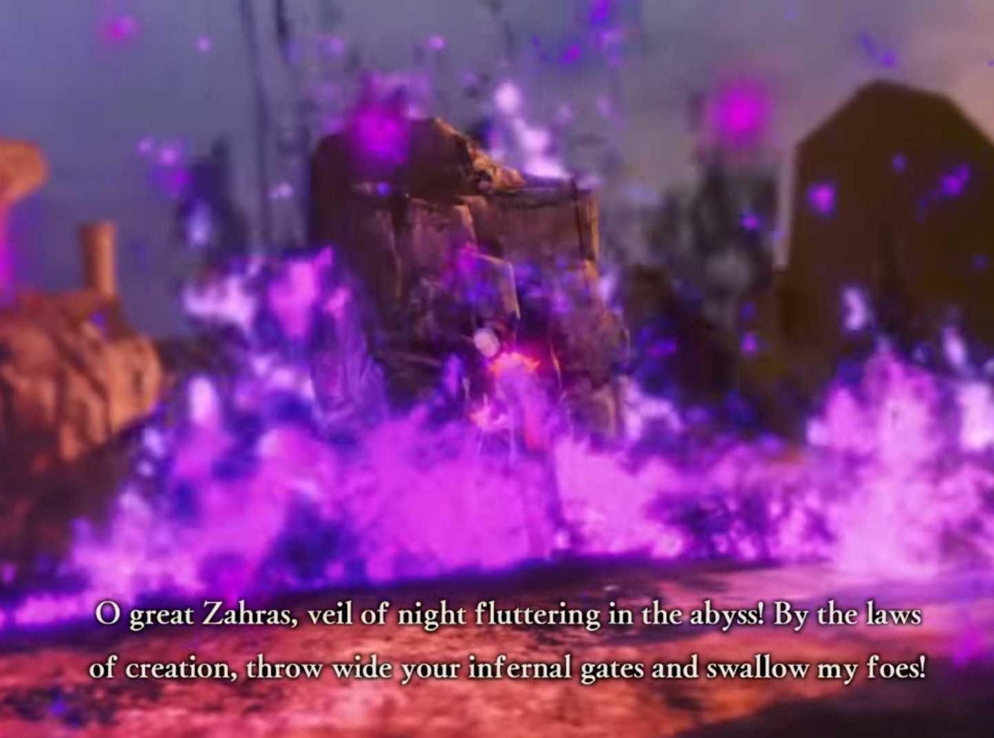Portal to Zahras in Fire Emblem Warrior Three Hopes.