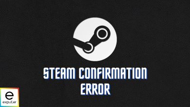 Steam confirmation error