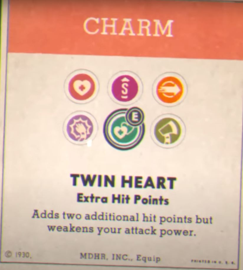 Twin Heart Charm