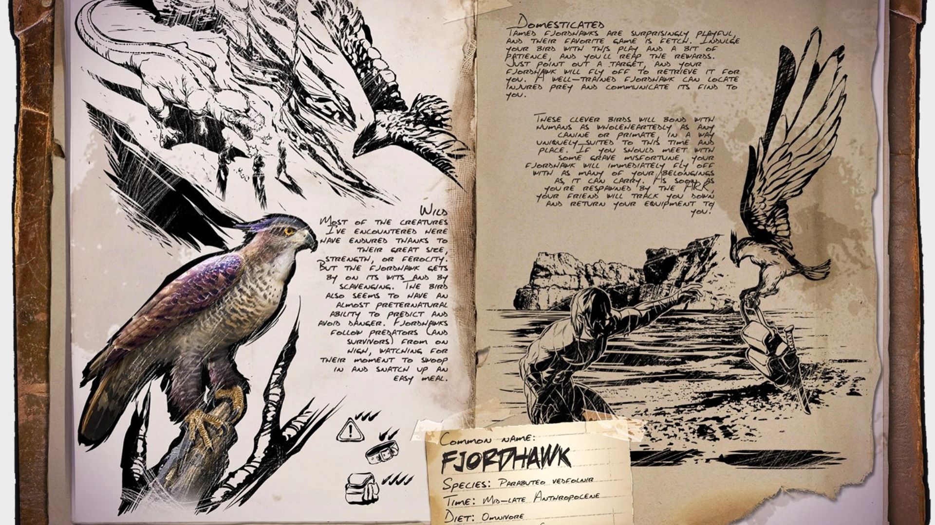 Steps to Tame The Fjordhawk In ARK