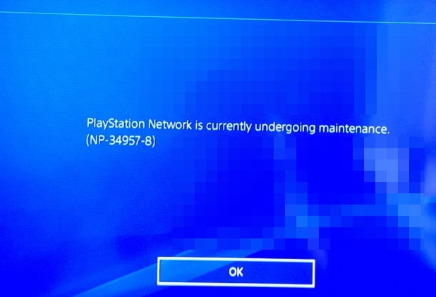PSN network errors