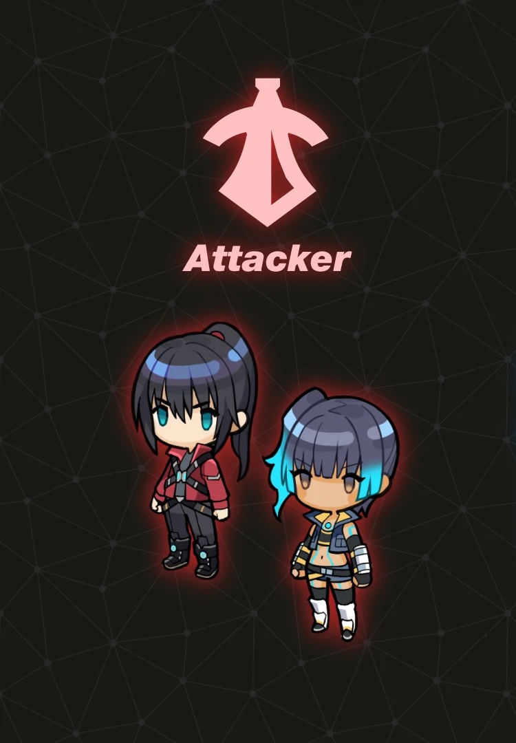 Attacker class of xenoblade chronicles 3 battle system.