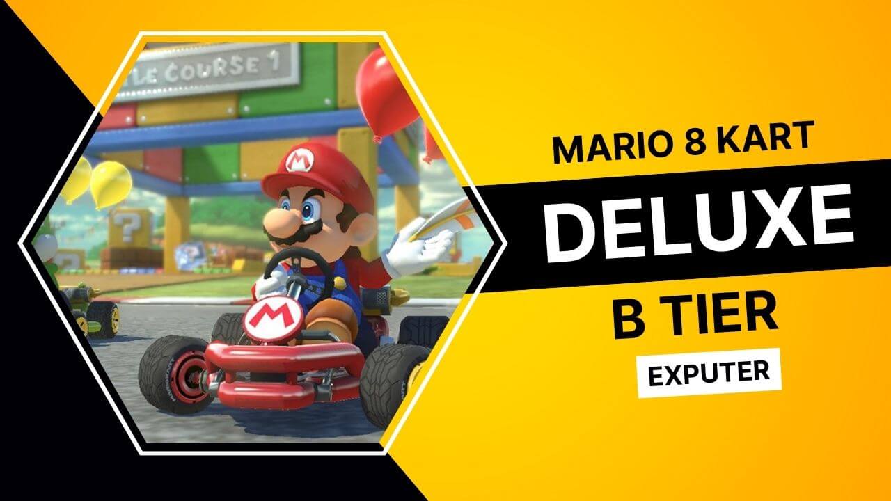 Average Characters in Mario Kart 8 Deluxe