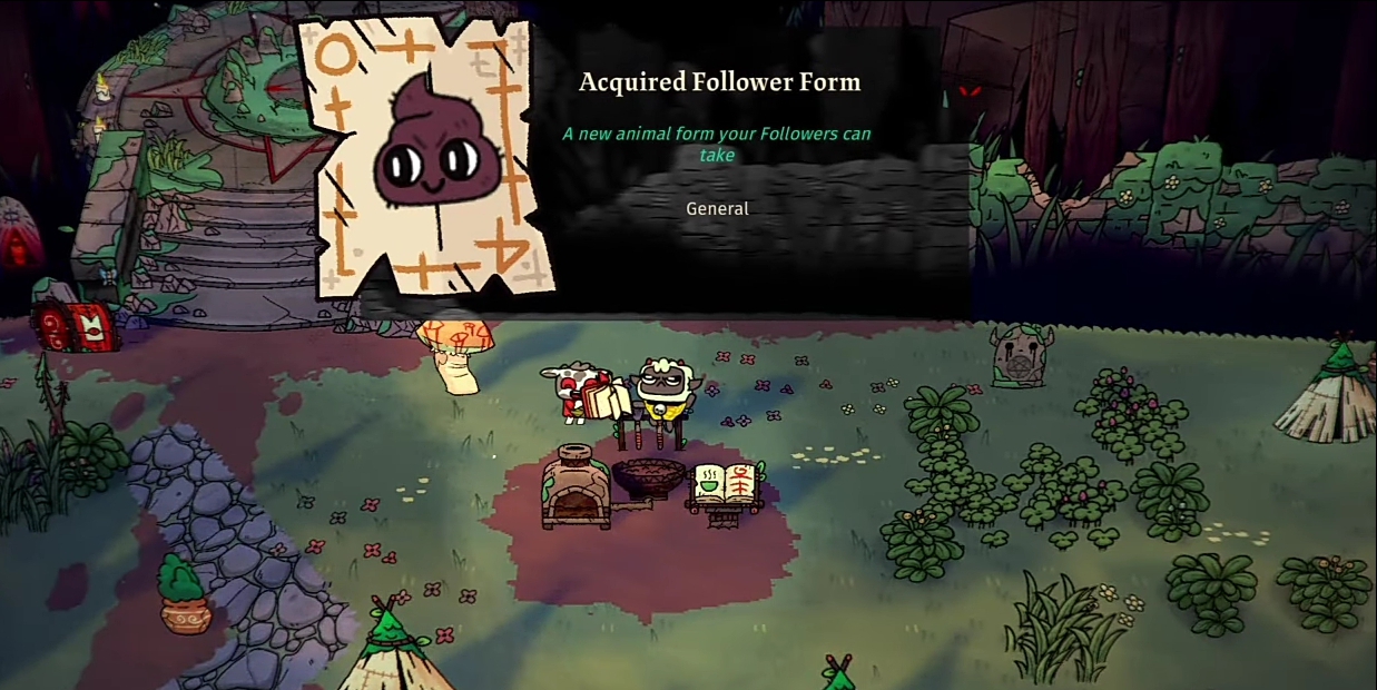Cult Of The Lamb: How To Get Poop Follower Form