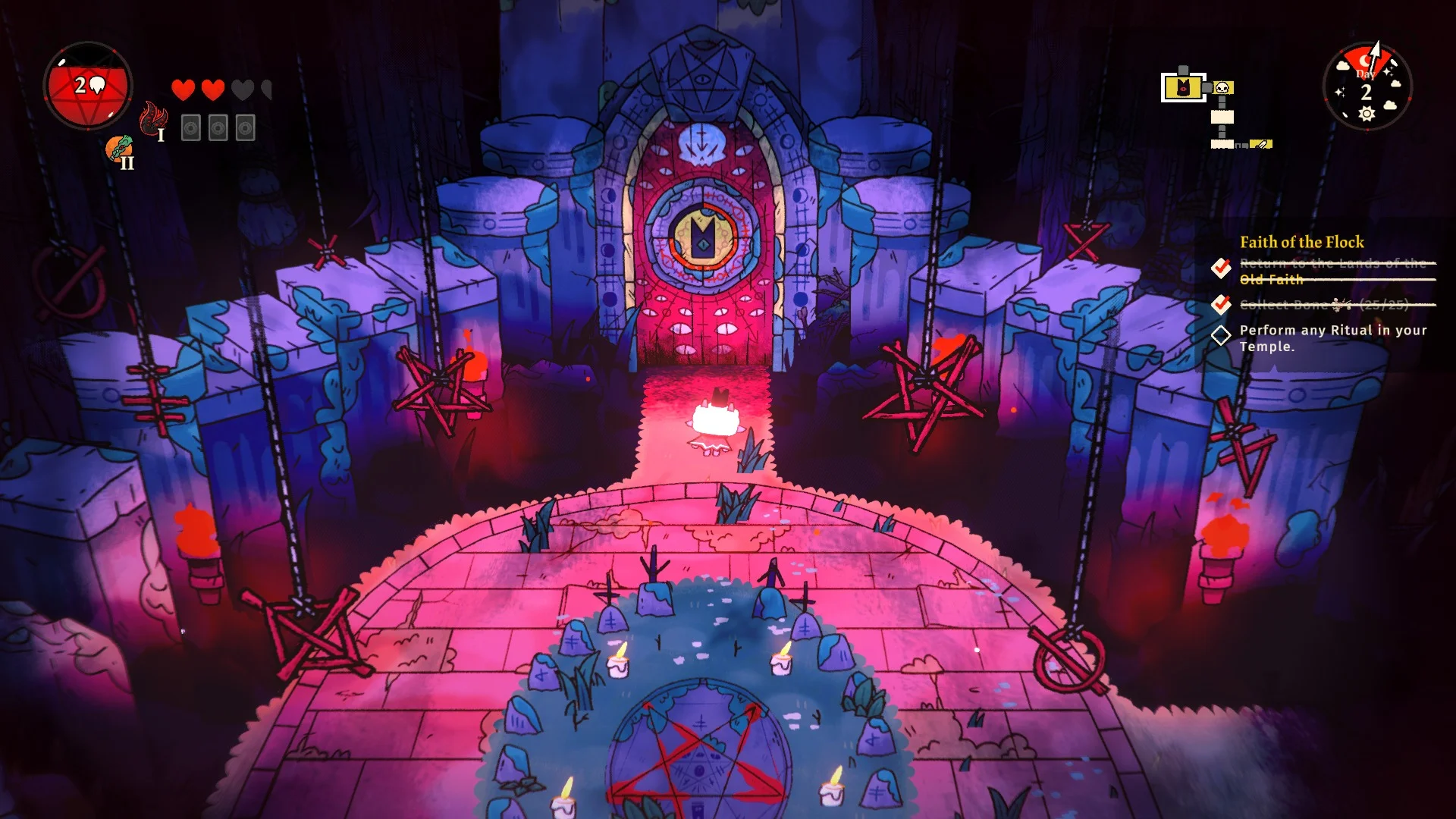 Cult Of The Lamb' review: a gripping game grappling with its own depth