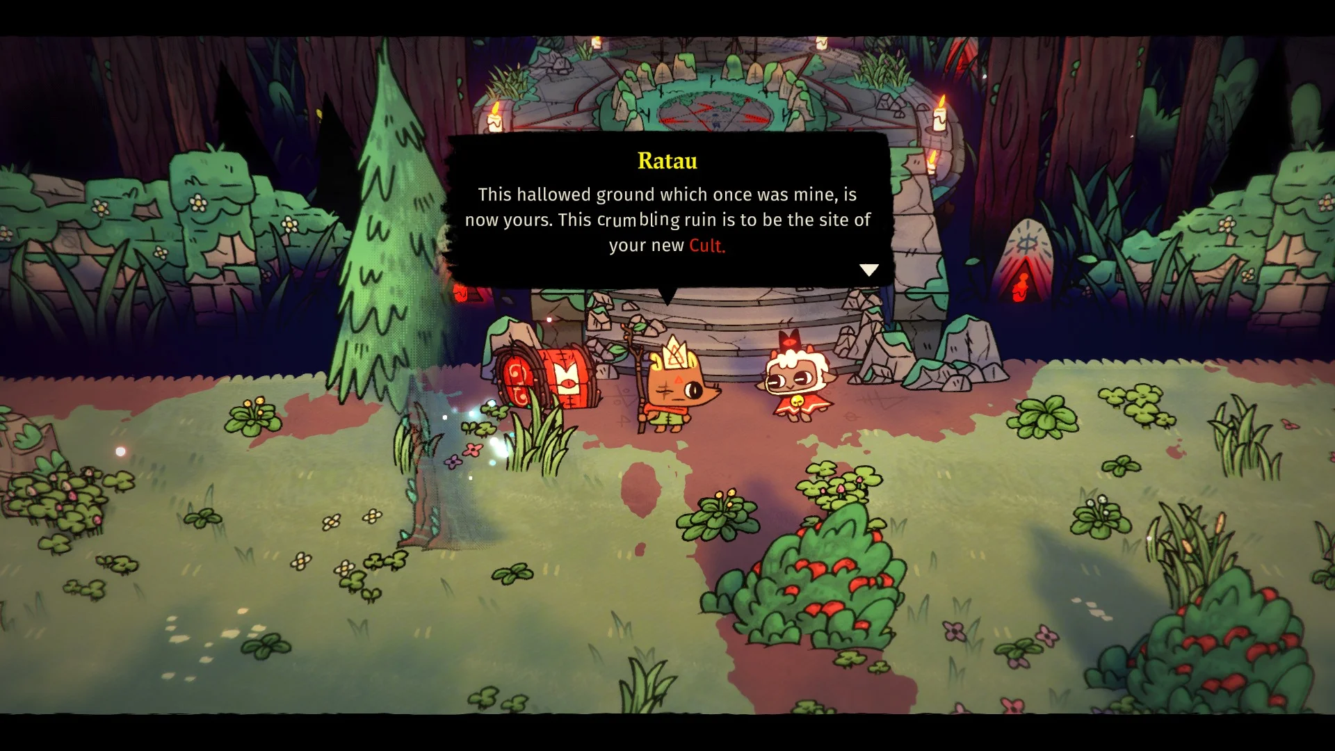 Cult Of The Lamb' review: a gripping game grappling with its own depth