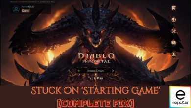 stuck on starting game diablo Immortal