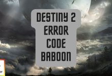 Error code Baboon Destiny 2