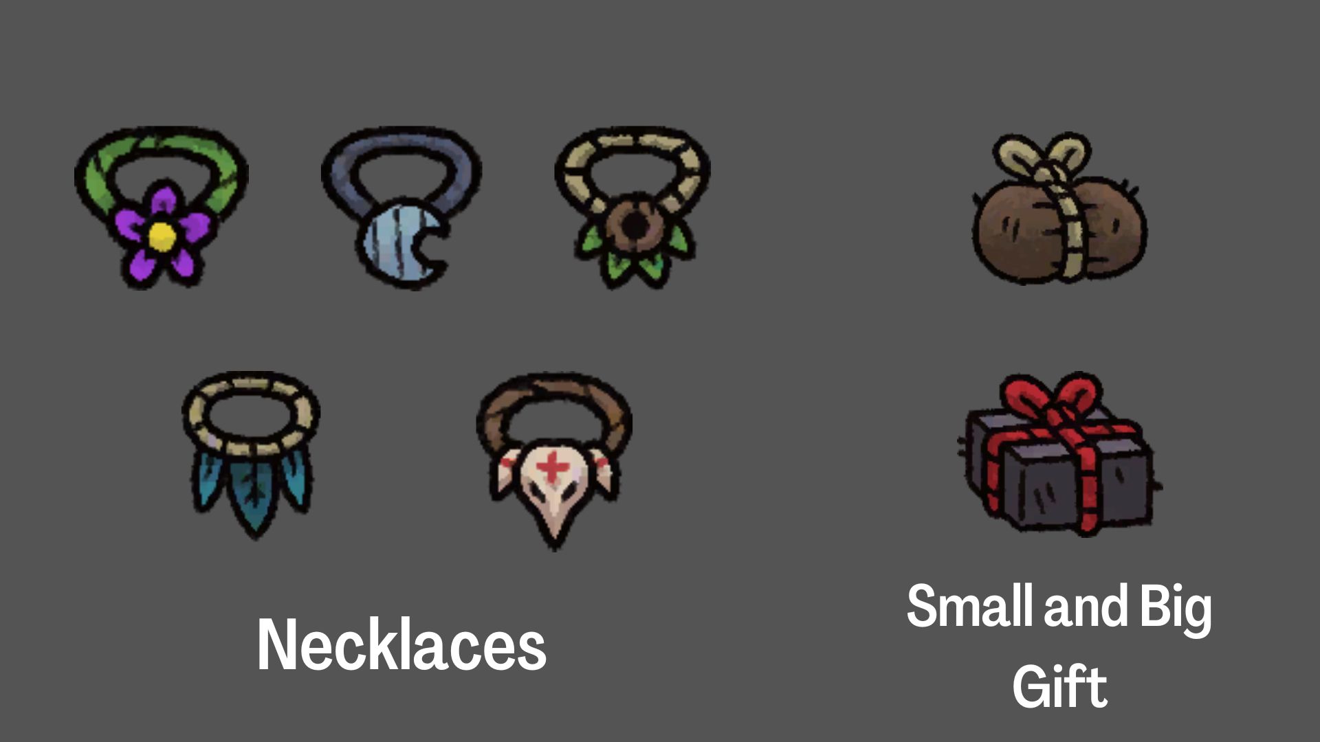 type of gifts in Cult of the Lamb.