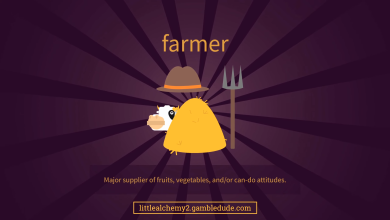 Little Alchemy 2, making a farmer guide.