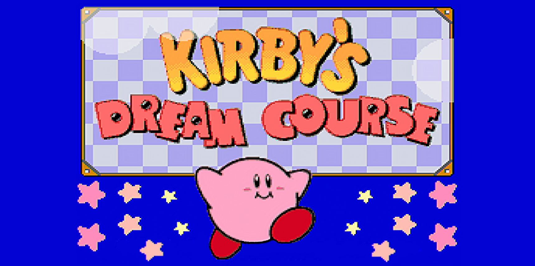 Kirby's Dream Course game 