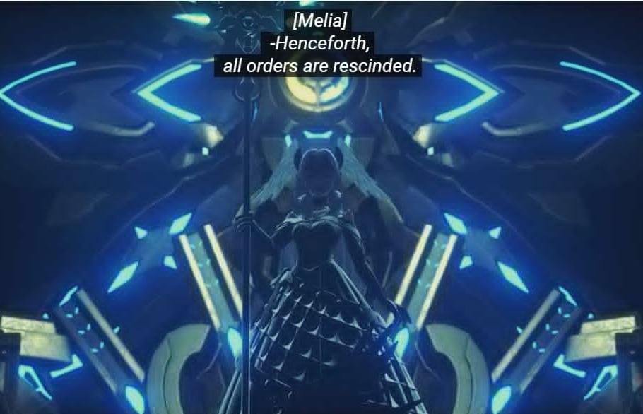 in Xenoblade Chronicles 3 announcment trailer, Melia revealed.