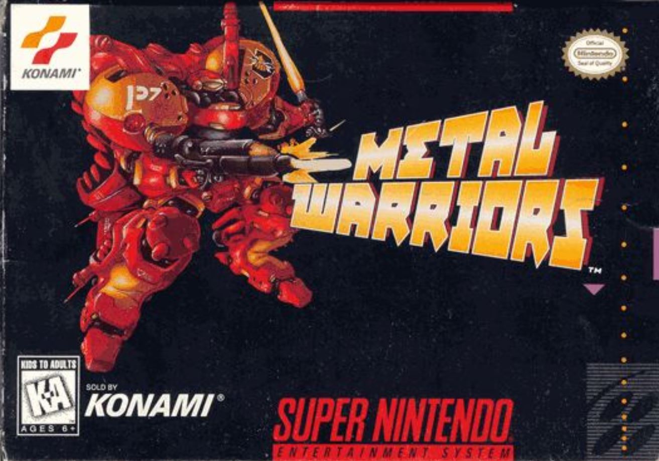 Metal Warriors game Konami LucasArts collab