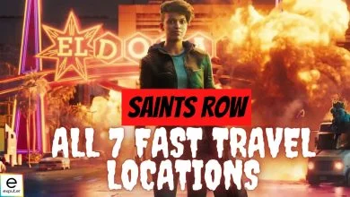 Saints Row Reboot 2022 Fast Travel locations on Map