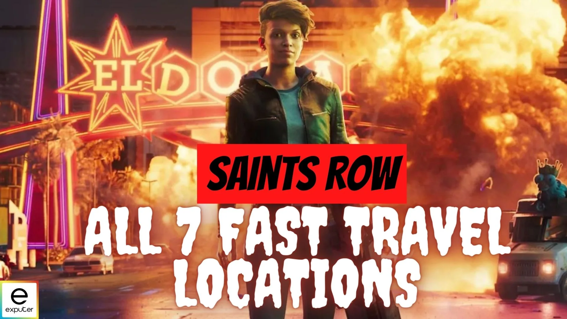 Saints Row Reboot 2022 Fast Travel locations on Map