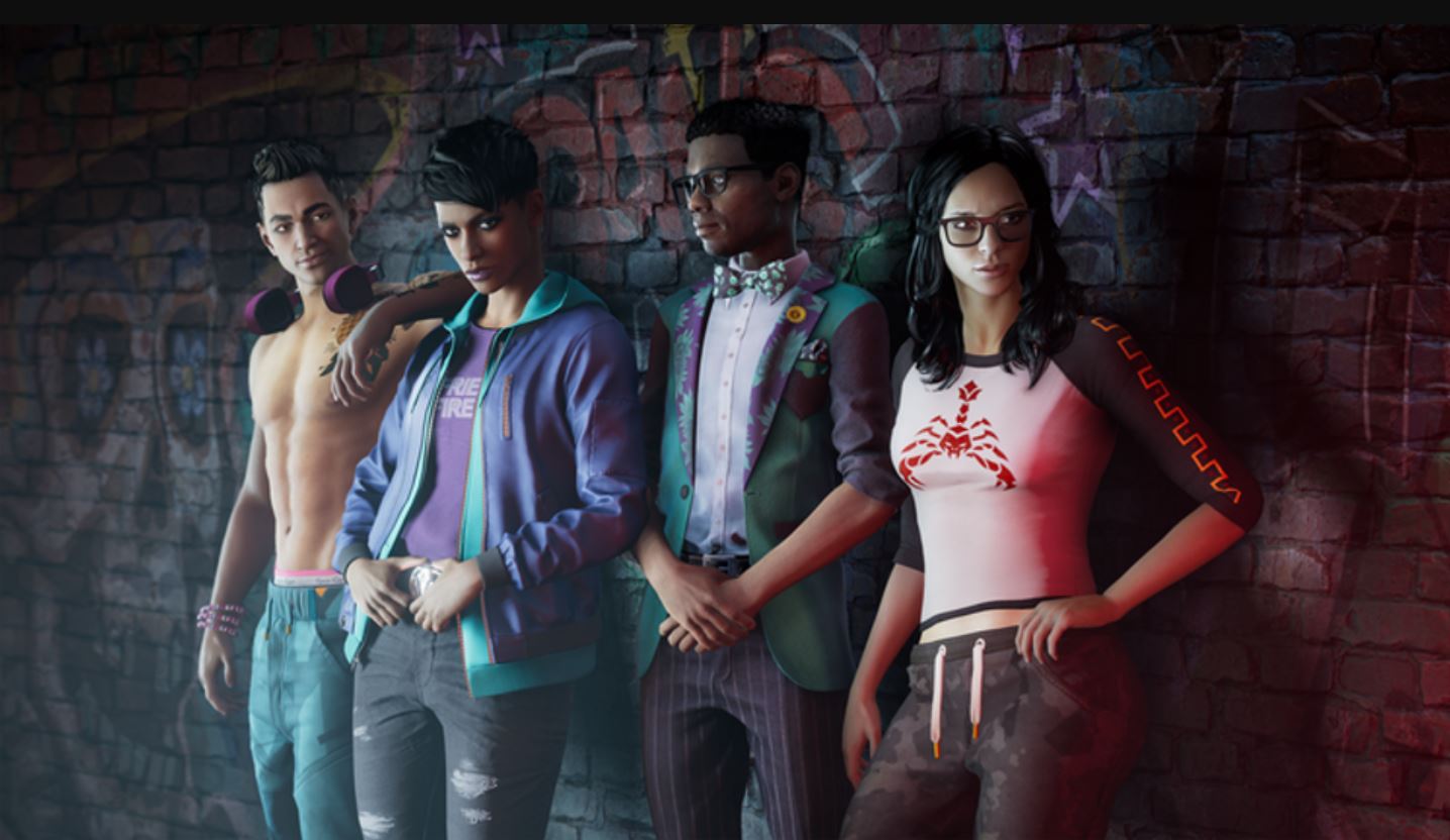 Saints Row 2022 Main Characters from the reboot