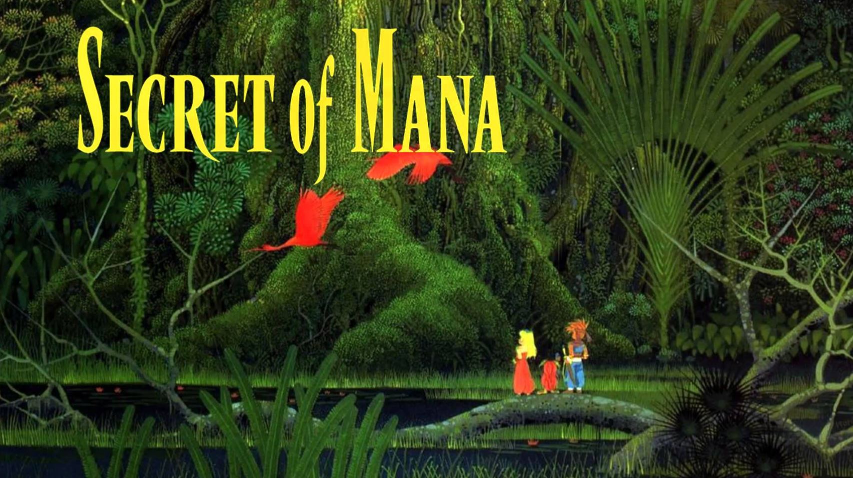 Secret of Mana game Square classic