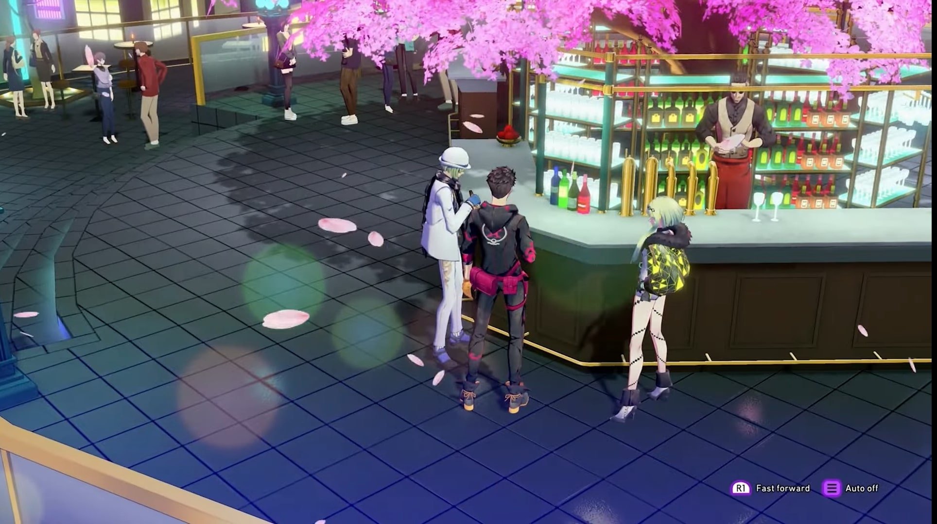 attending the hangout events to level up in Soul Hackers 2