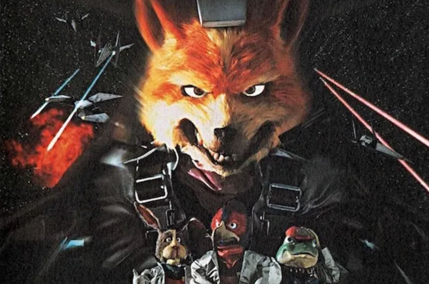 Star Fox Smash Bros fox character wolf