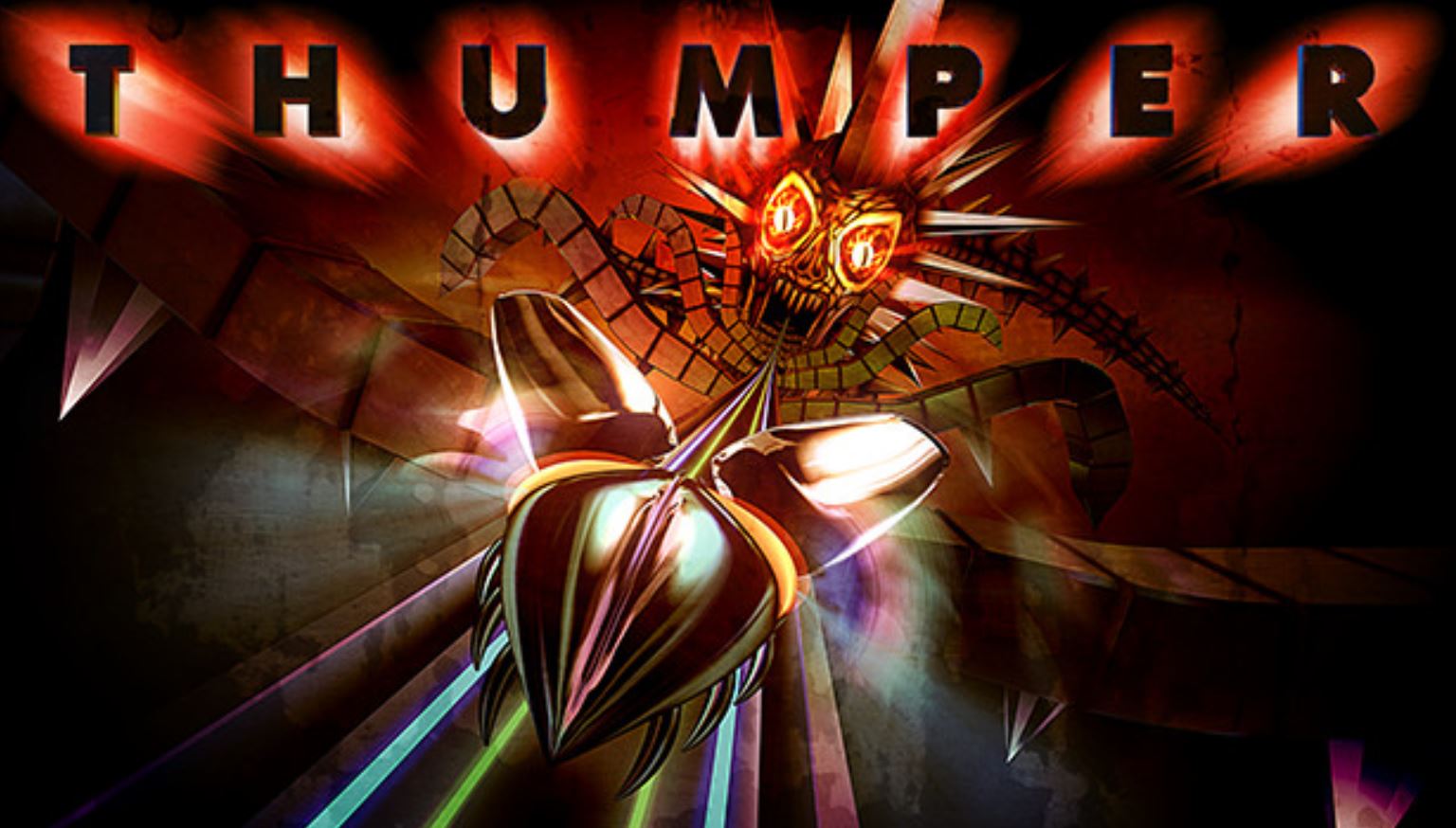Thumper rhythm game cover wallpaper