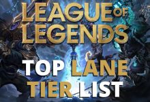 Tier List of LoL Top Laners