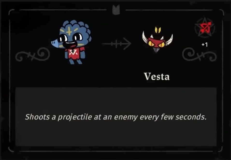 Vesta demon in the game.