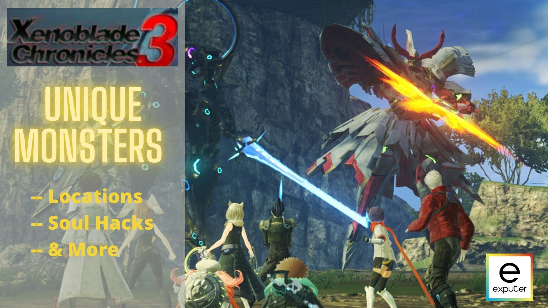 Unique Monsters Of Xenoblade Chronicles 3