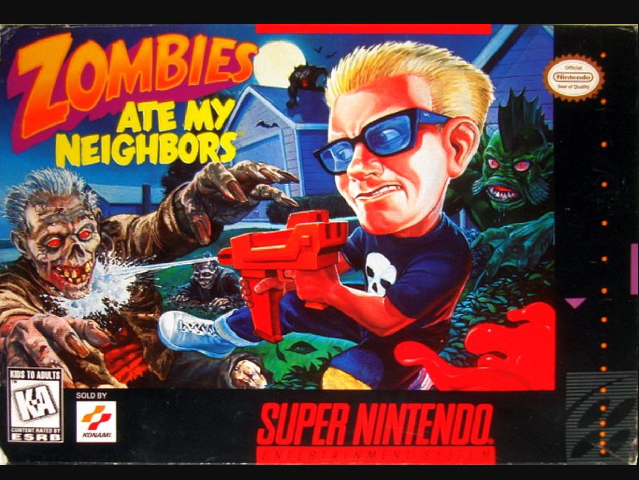 Zombies ate my neighbors game arcade like 