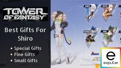 best gifts for Shiro in Tower Of fantasy