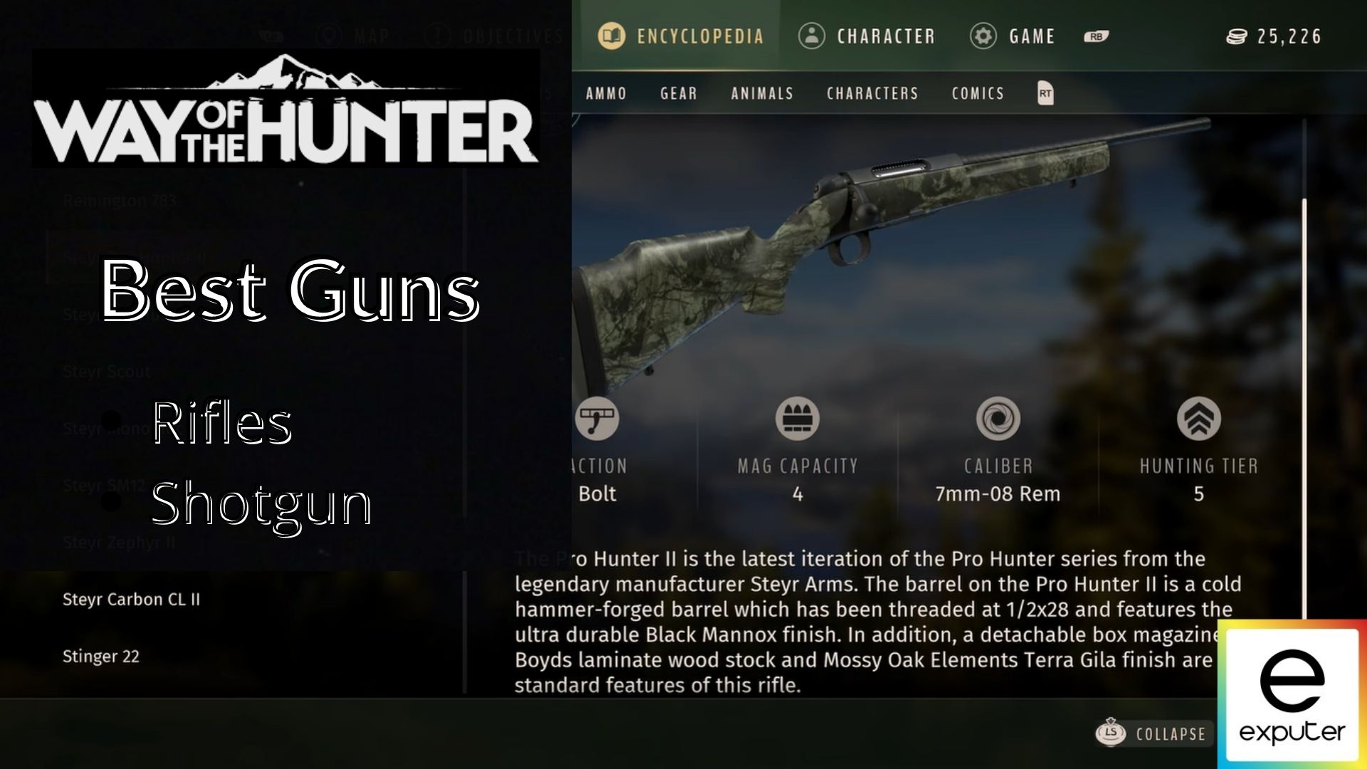 best deer rifle and guns in way of the hunter